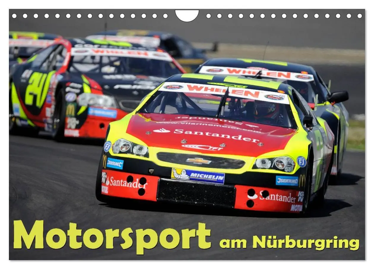 Cover: 9783457159576 | Motorsport am Nürburgring (Wandkalender 2025 DIN A4 quer), CALVENDO...