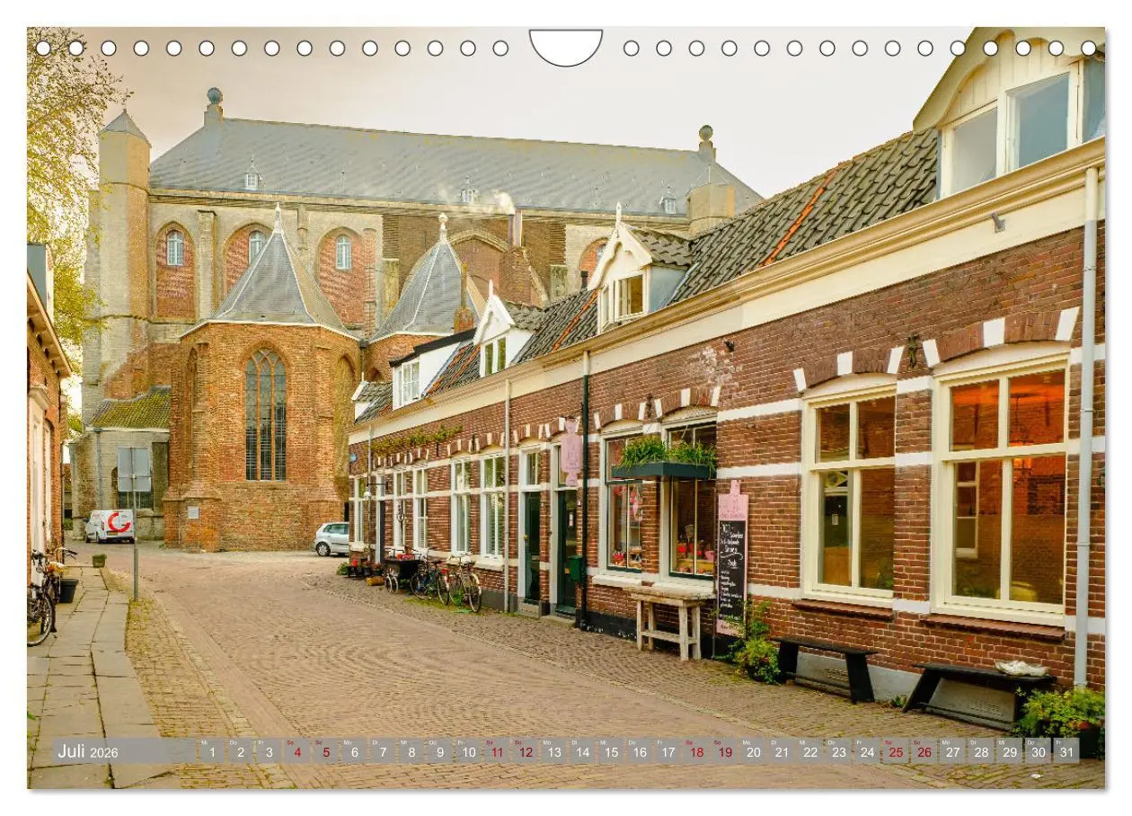 Bild: 9783457539576 | Ein Blick auf Veere in Zeeland (Wandkalender 2026 DIN A4 quer),...