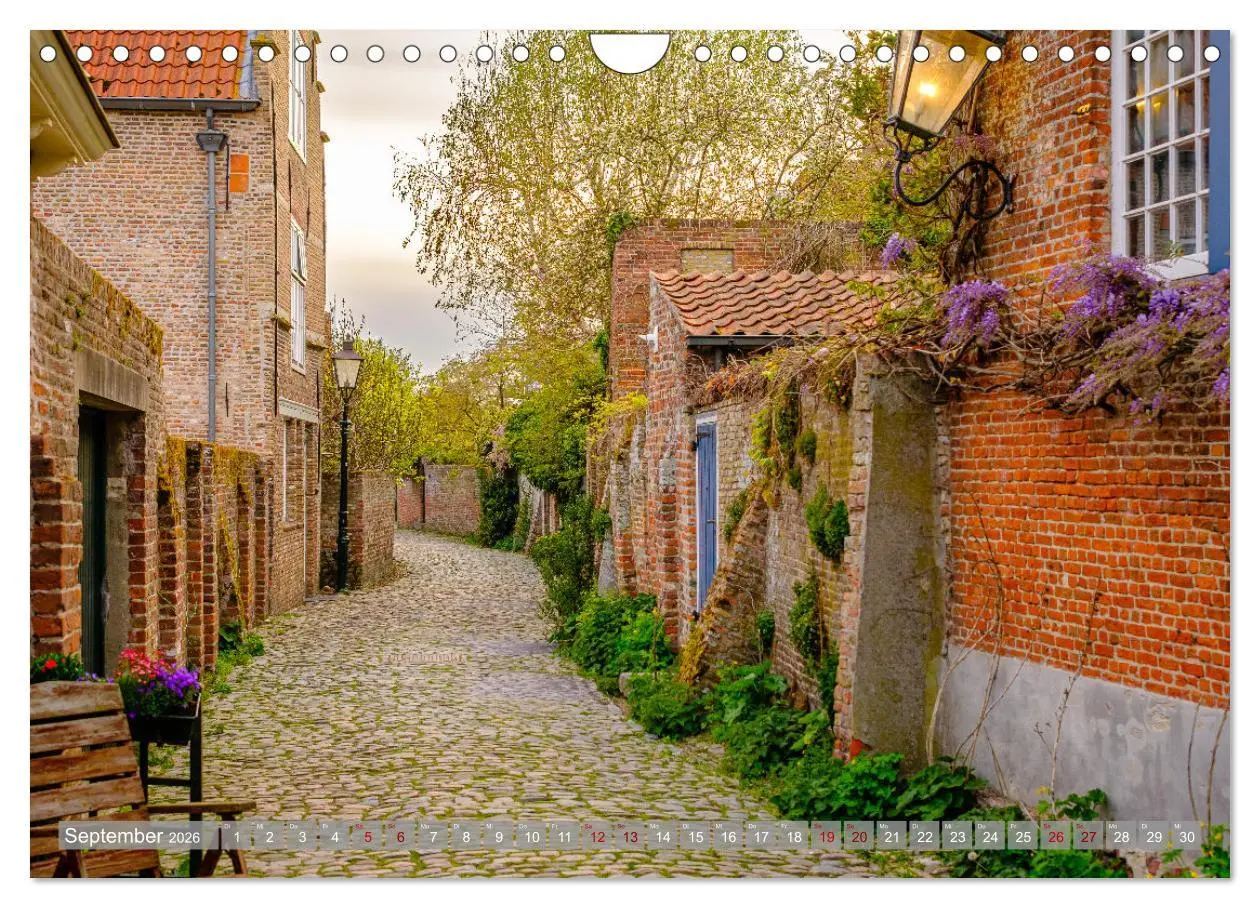 Bild: 9783457539576 | Ein Blick auf Veere in Zeeland (Wandkalender 2026 DIN A4 quer),...