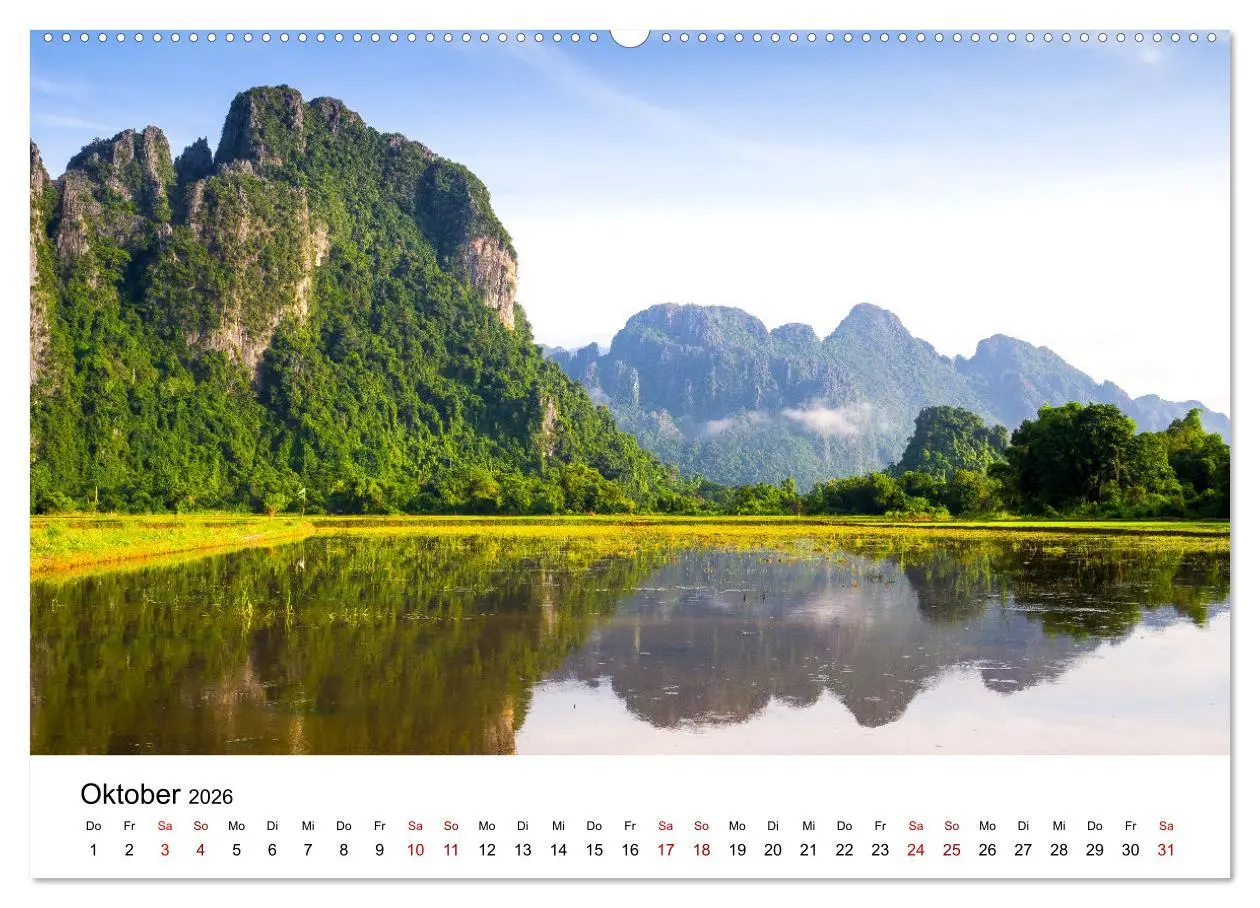 Bild: 9783457609576 | Laos - Abseits der Touristenströme. (Wandkalender 2026 DIN A2...