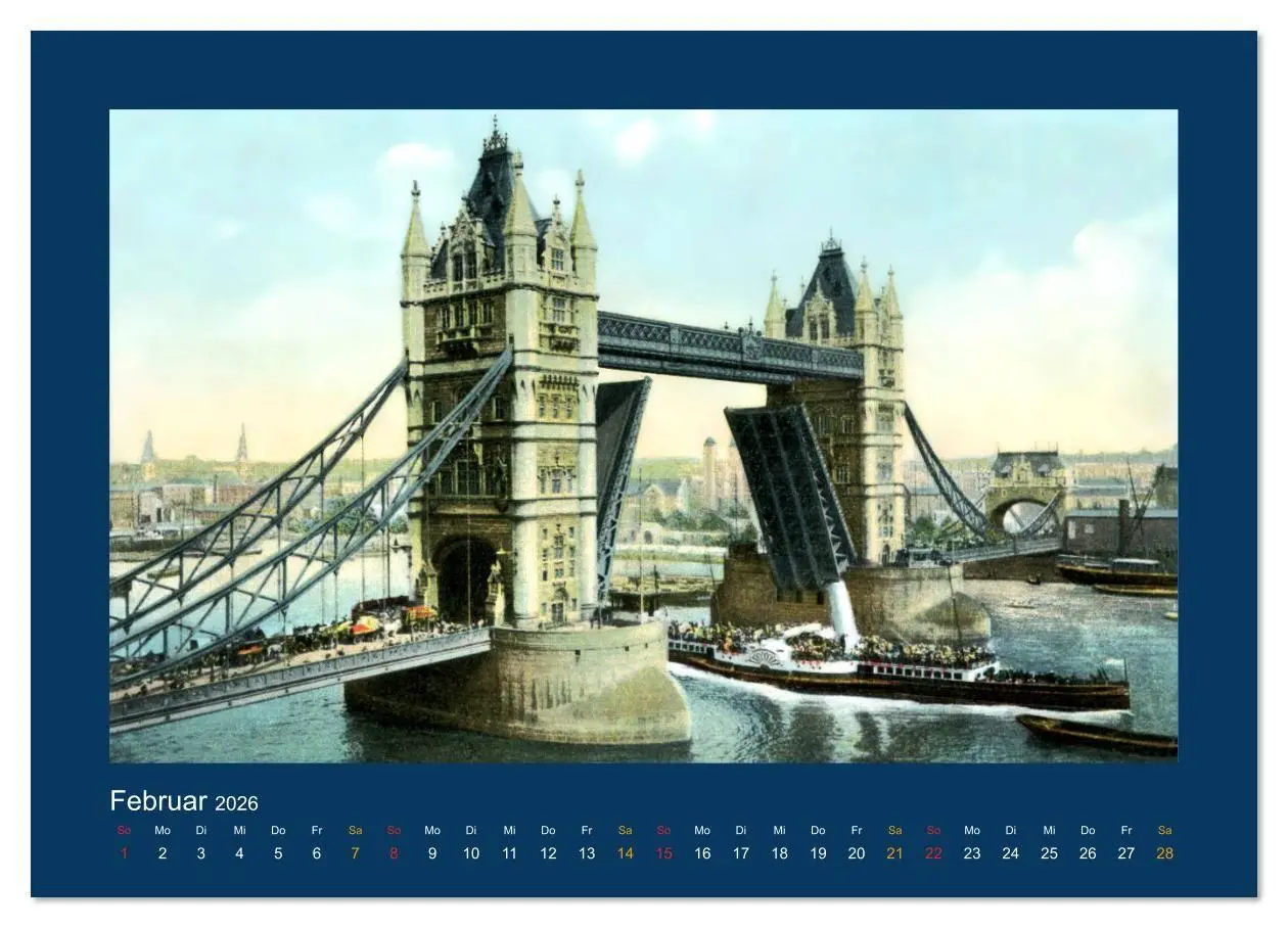 Bild: 9783457919576 | Historisches London von 1888 bis 1918 (Wandkalender 2026 DIN A3...