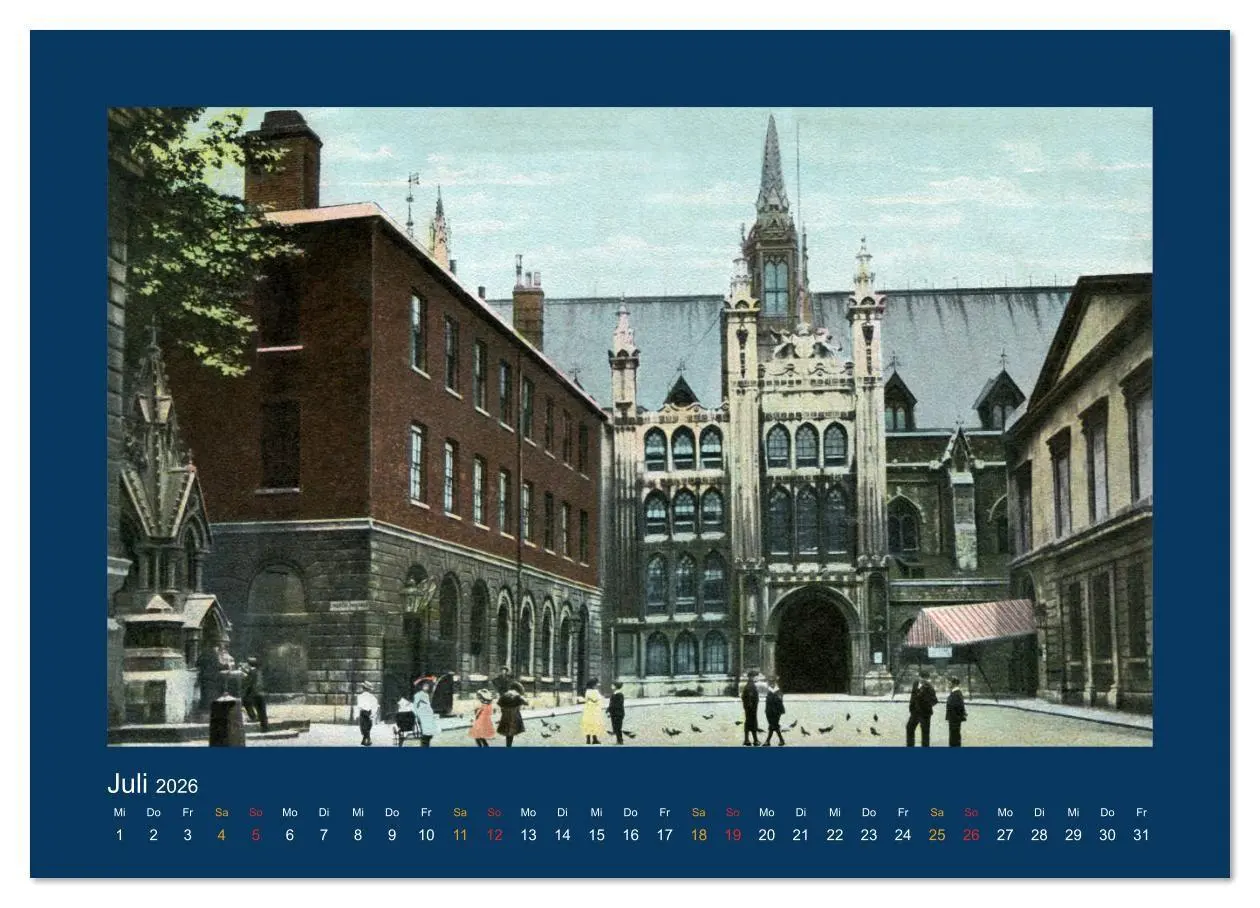 Bild: 9783457919576 | Historisches London von 1888 bis 1918 (Wandkalender 2026 DIN A3...