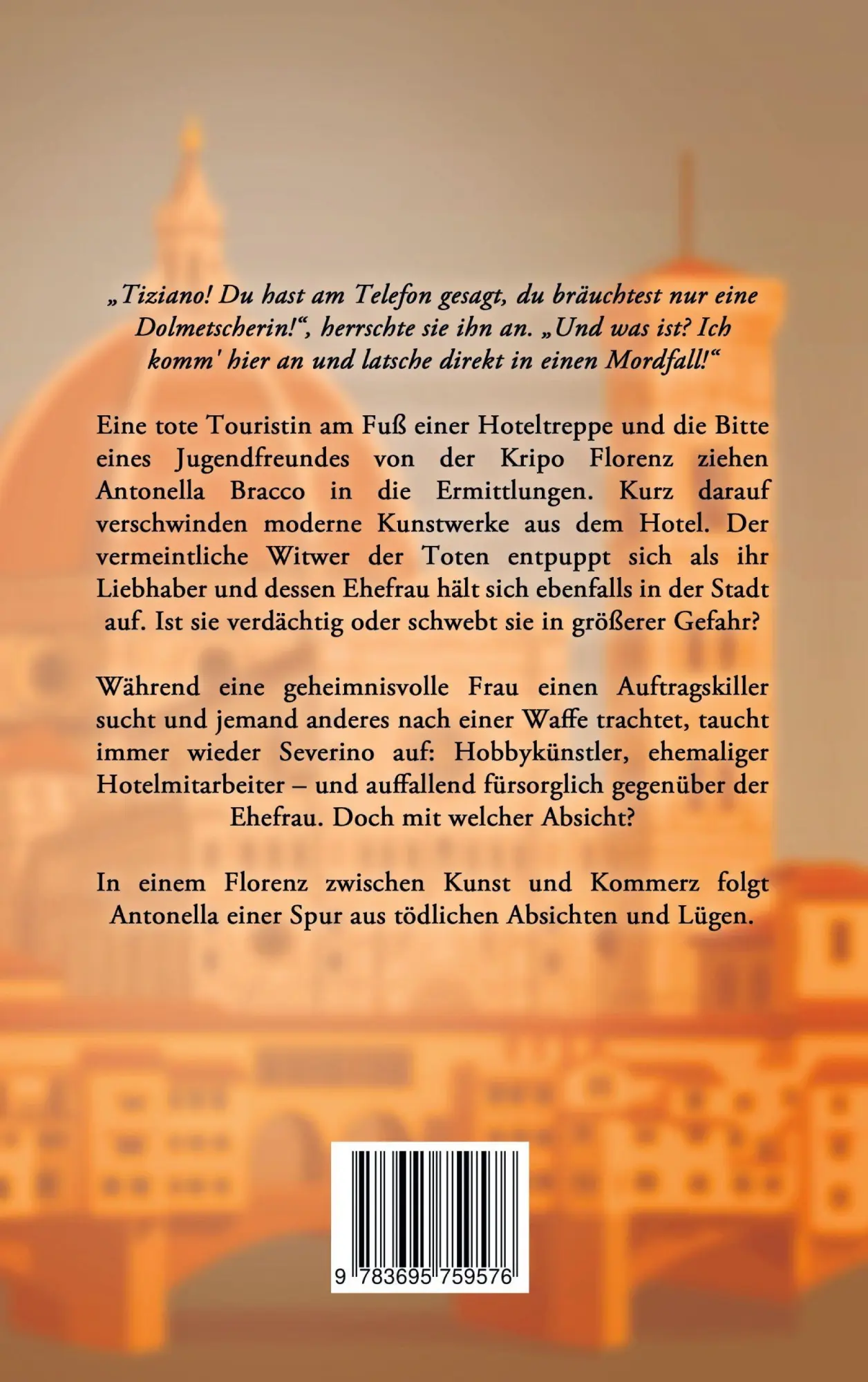 Rückseite: 9783695759576 | Ausverkauf | Antonella Bracco dritter Fall | Diane Amber | Taschenbuch