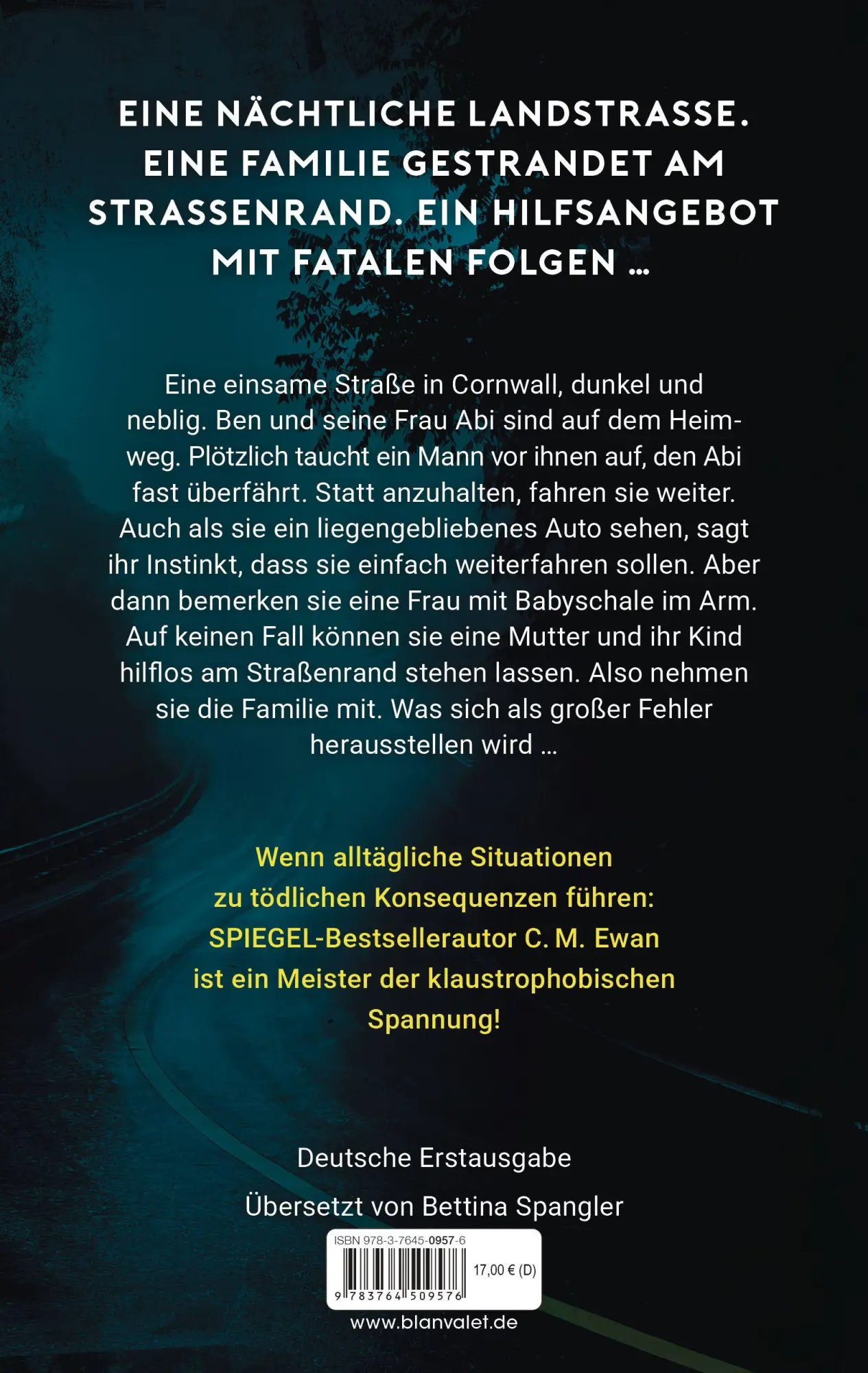 Bild: 9783764509576 | Die Fremden - Nimm niemanden mit | C. M. Ewan | Taschenbuch | 445 S.