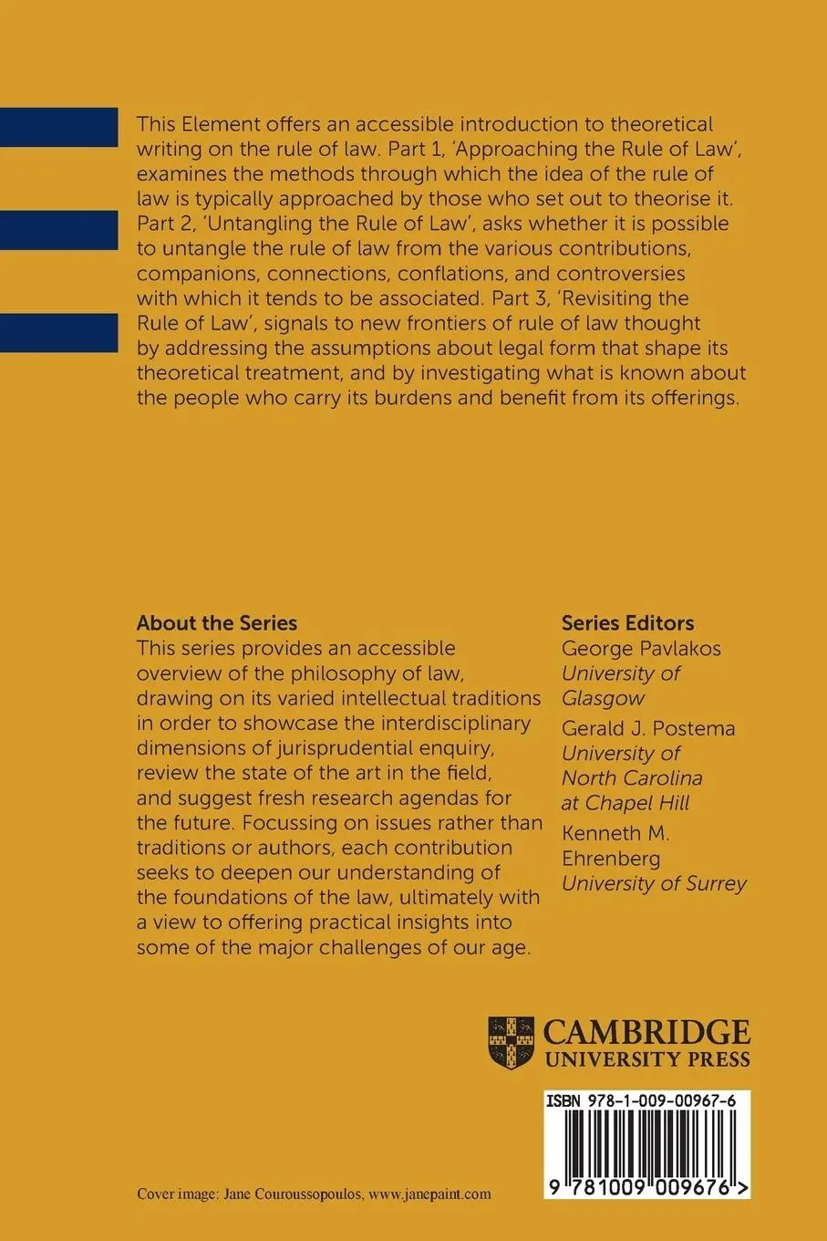 Rückseite: 9781009009676 | Revisiting the Rule of Law | Kristen Rundle | Taschenbuch | Englisch