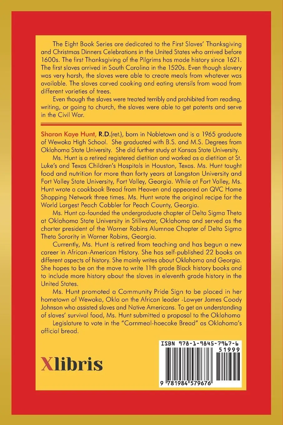 Rückseite: 9781984579676 | (My Version) Proposed the Best 17Th Century South Carolina Black Cooks