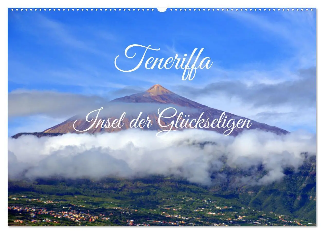 Cover: 9783457389676 | Teneriffa - Insel der Glückseligen (Wandkalender 2026 DIN A2 quer),...