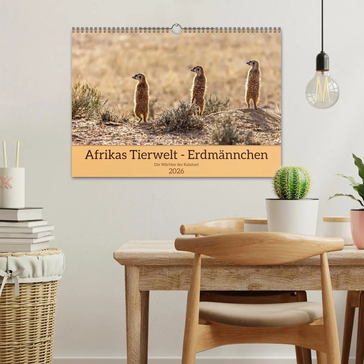 Bild: 9783457459676 | Afrikas Tierwelt - Erdmännchen (Wandkalender 2026 DIN A3 quer),...