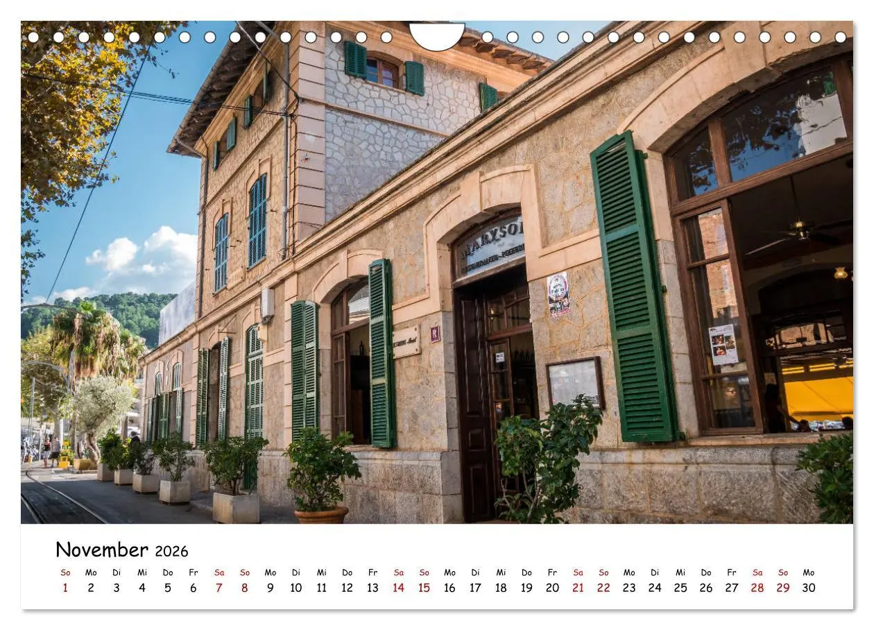 Bild: 9783457839676 | Die Schienen von Soller und Port de Soller (Wandkalender 2026 DIN...