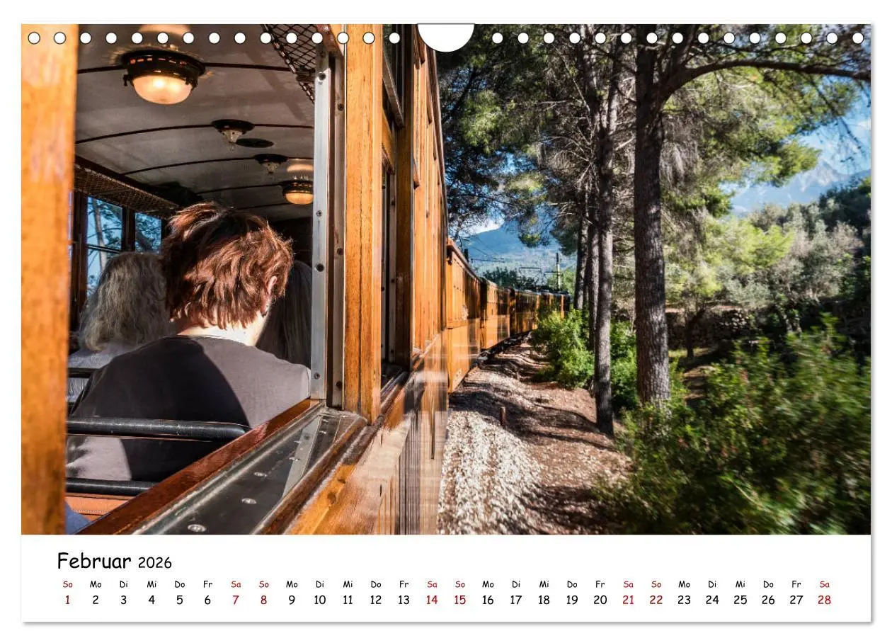 Bild: 9783457839676 | Die Schienen von Soller und Port de Soller (Wandkalender 2026 DIN...
