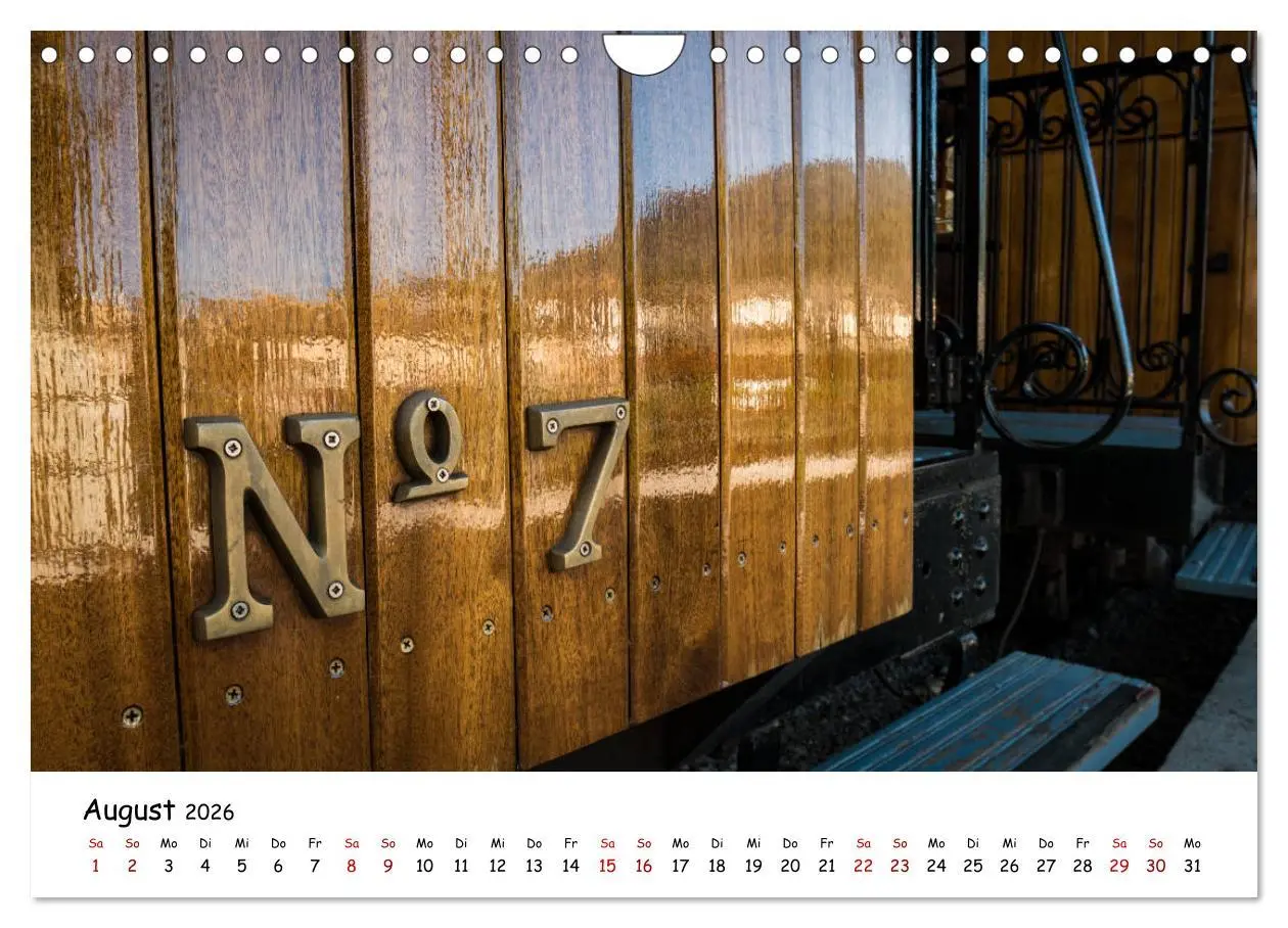 Bild: 9783457839676 | Die Schienen von Soller und Port de Soller (Wandkalender 2026 DIN...