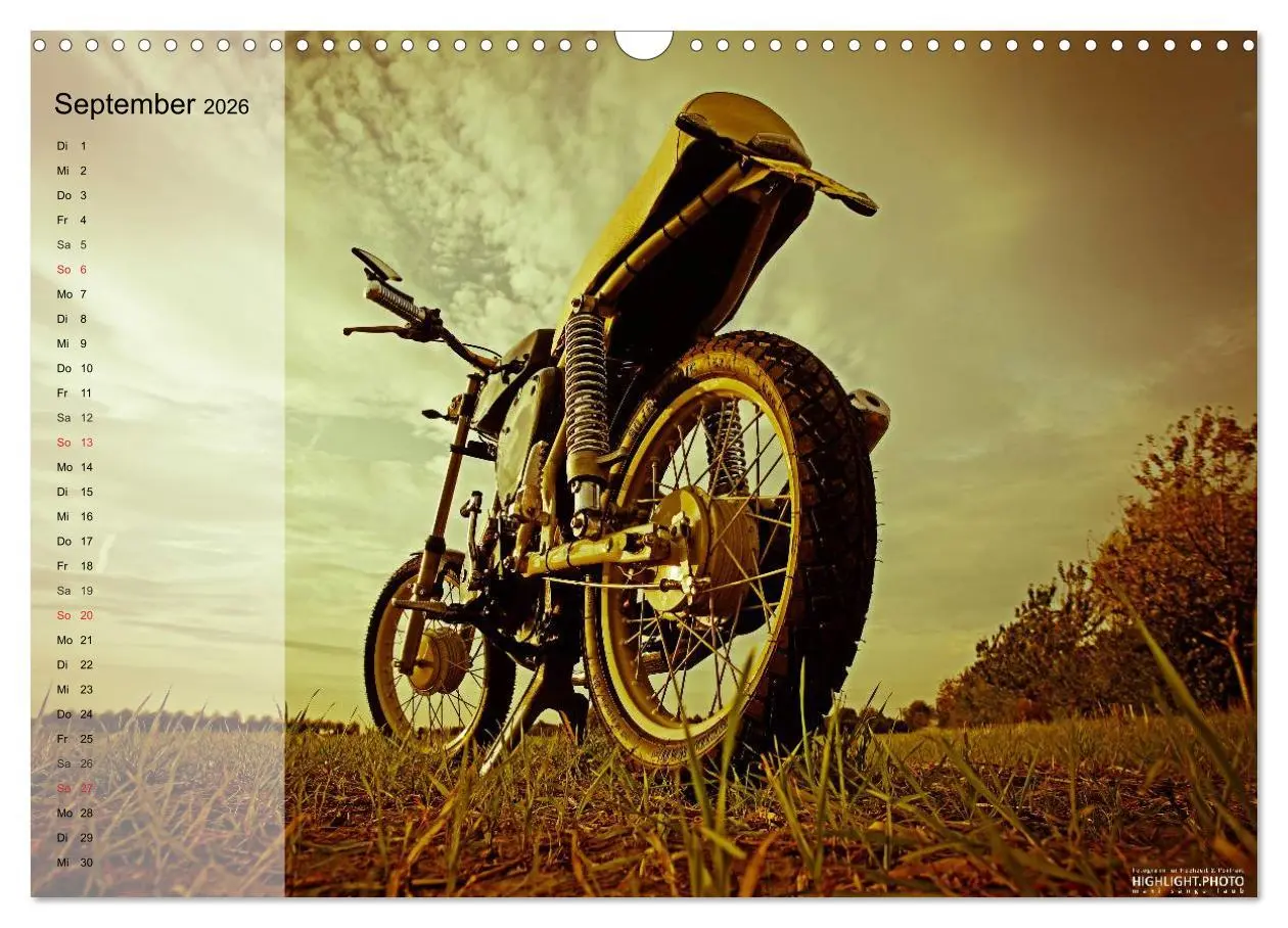 Bild: 9783516099676 | Simson S51 (Wandkalender 2026 DIN A3 quer), CALVENDO Monatskalender