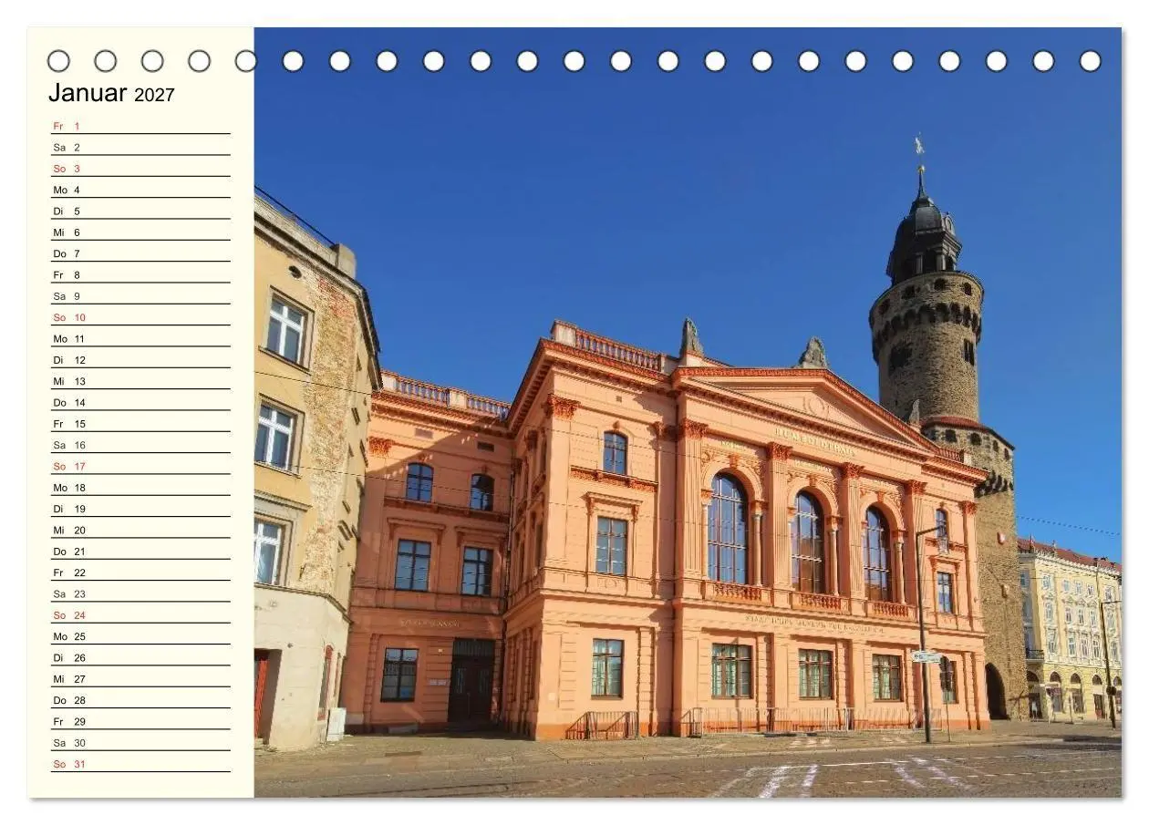 Bild: 9783569949676 | Görlitz - Die Perle Niederschlesiens (Tischkalender 2027 DIN A5...