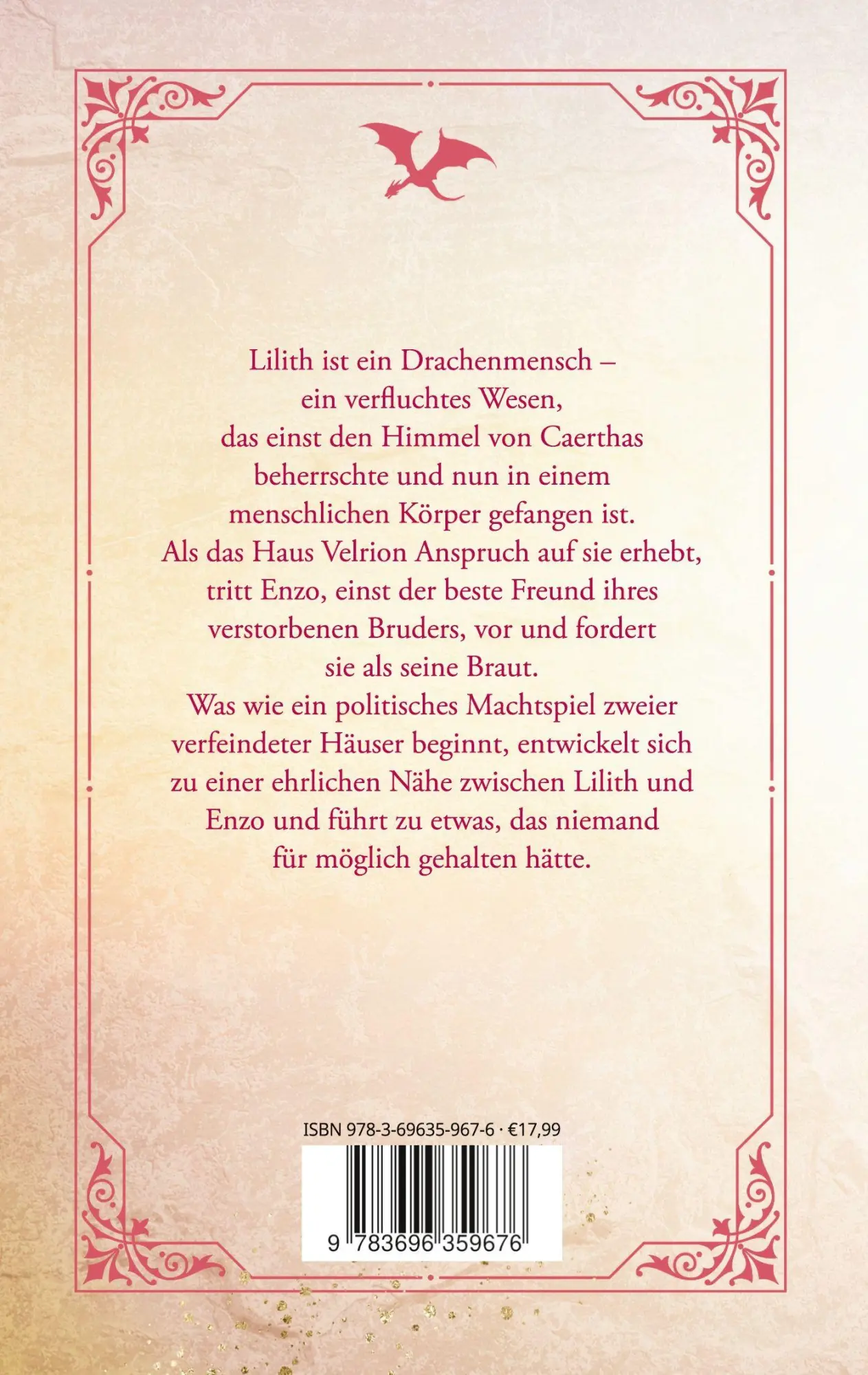 Rückseite: 9783696359676 | Bound in flames | Nicole V. Lösch | Taschenbuch | 396 S. | Deutsch