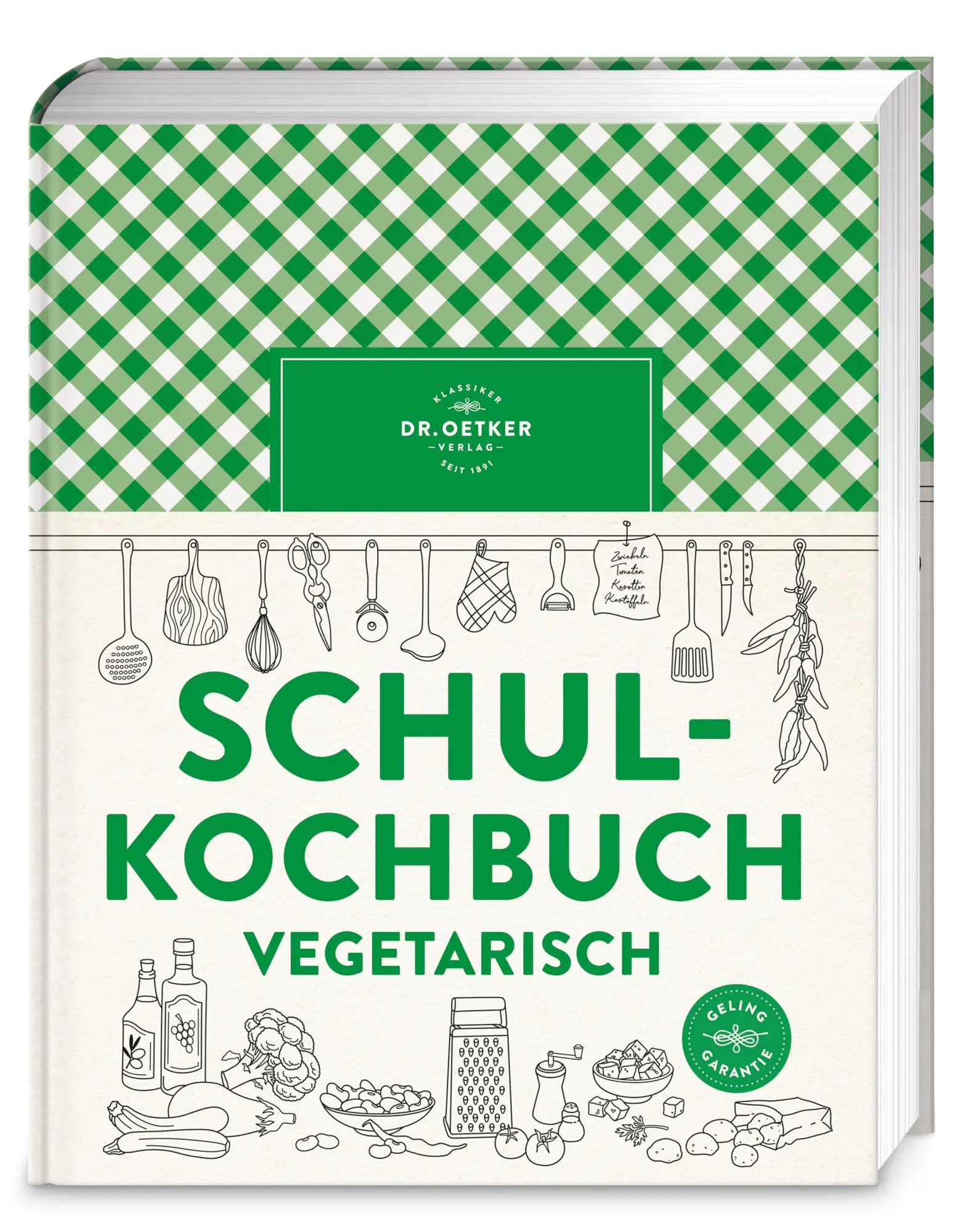 Verlag, Oetker/Schulkochbuch vegetarisch - Neuware