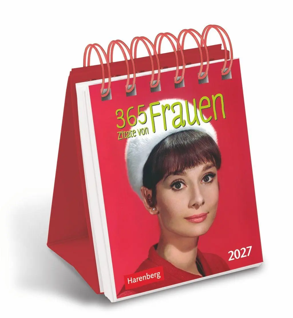 Cover: 9783840039676 | 365 Zitate von Frauen Mini-Geschenkkalender 2027 | Julia Linne | 2027