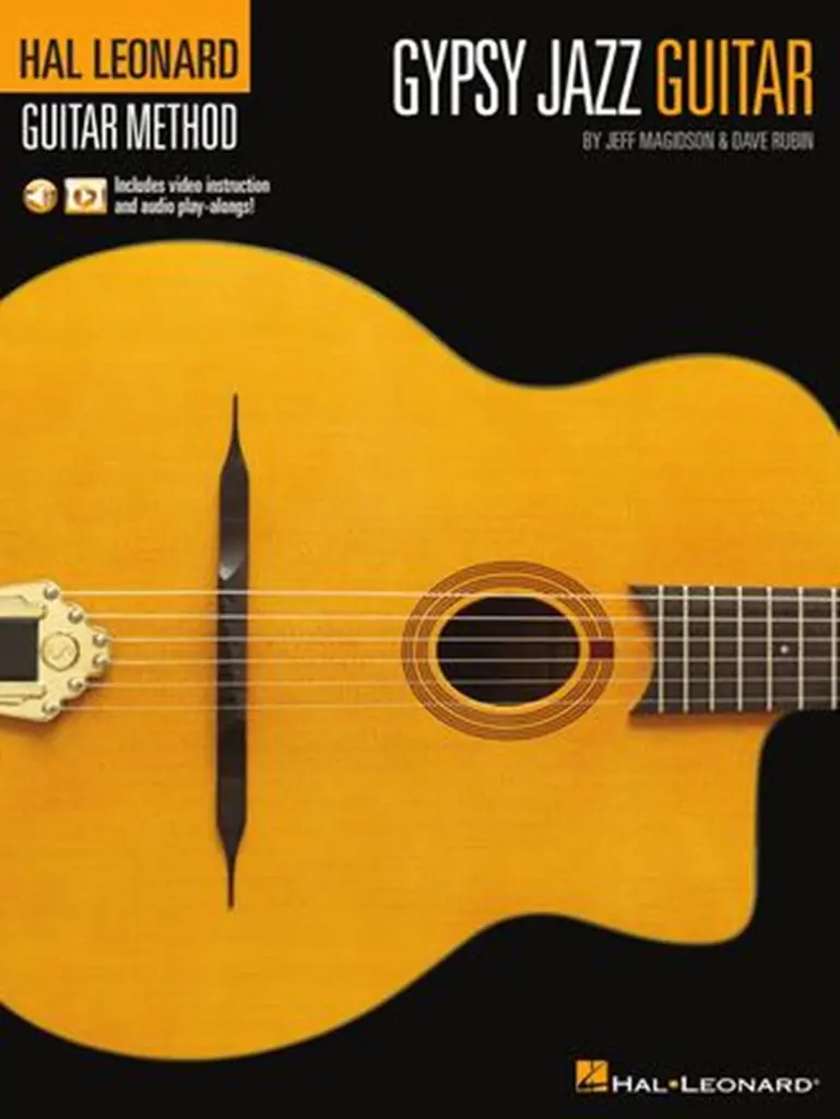 Cover: 888680729776 | Hal Leonard Gypsy Jazz Guitar Method | Dave Rubin | Guitar Educational