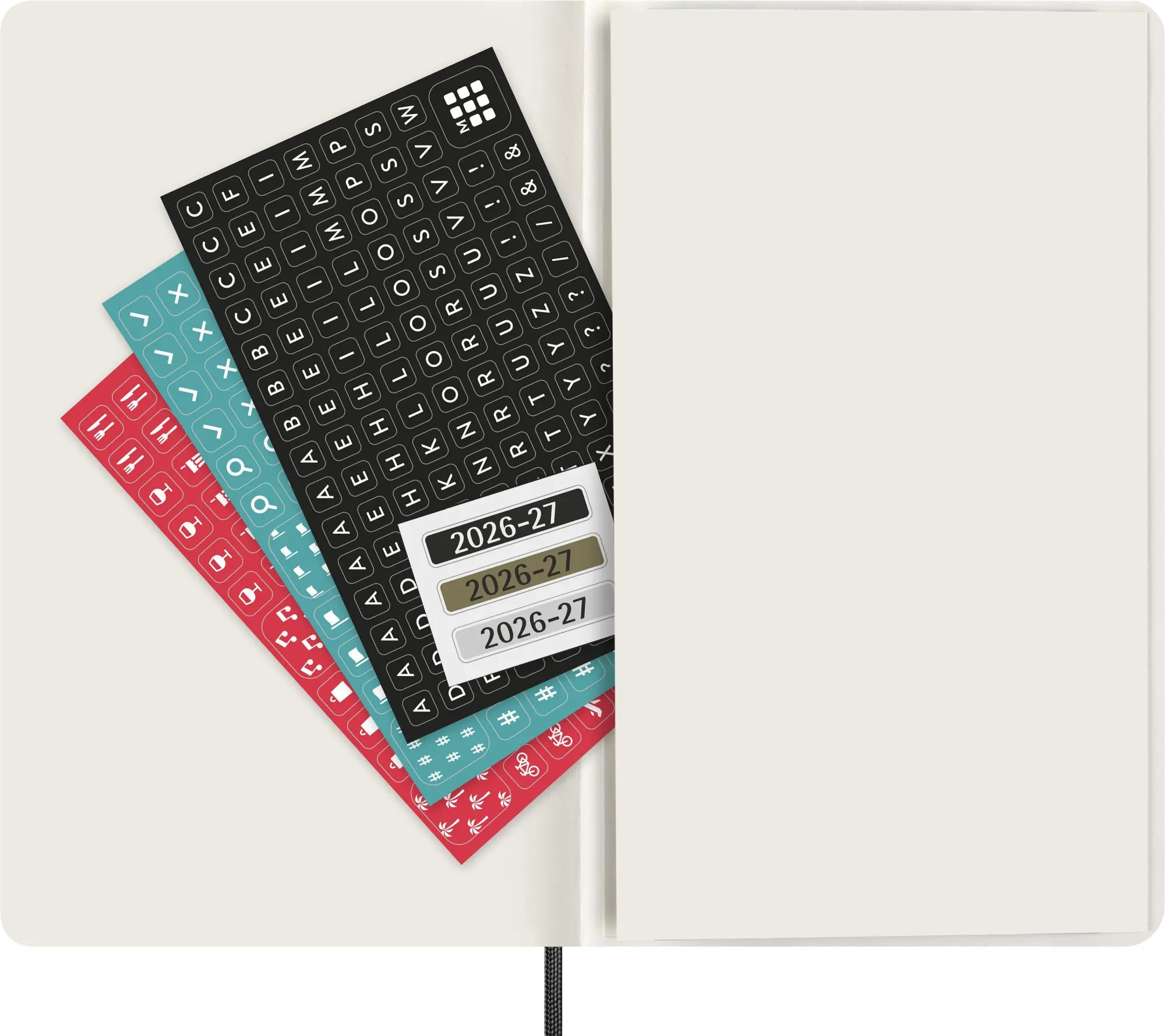 Bild: 8056999279776 | Moleskine 18 Monate Tagesnotizkalender 2026/2027, L/A5, 1 Tag = 1...