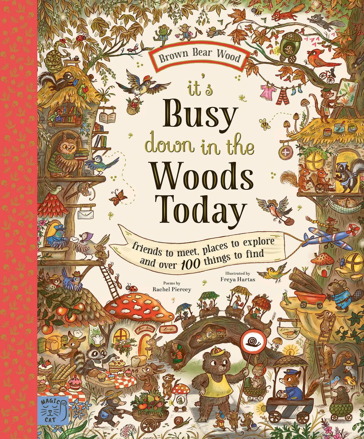 Cover: 9781915569776 | Brown Bear Wood: It's Busy Down in the Woods Today | Rachel Piercey