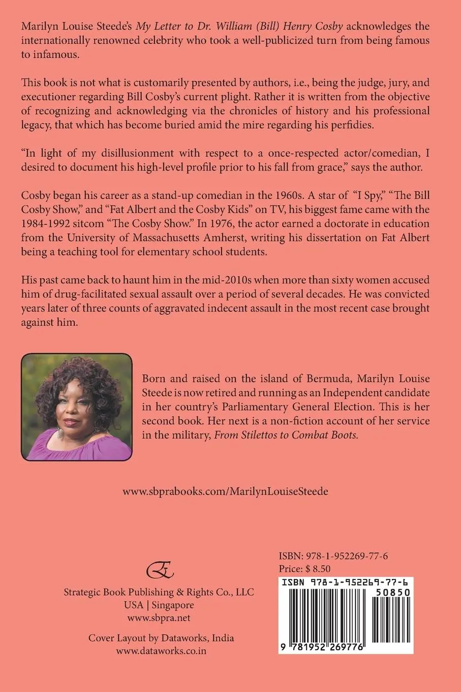 Rückseite: 9781952269776 | My Letter to Dr. William (Bill) Henry Cosby | Marilyn Steede | Buch