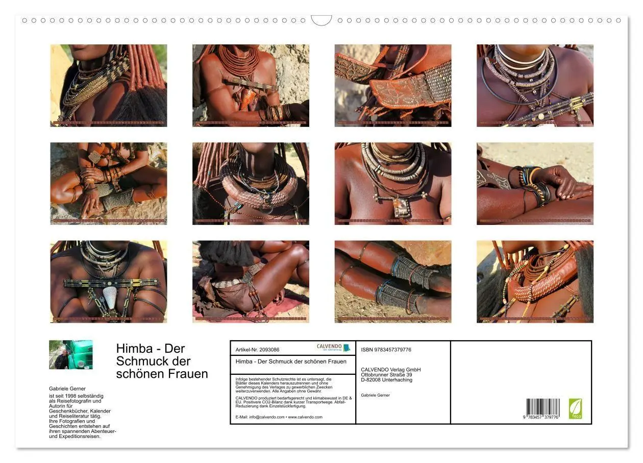 Bild: 9783457379776 | Himba - Der Schmuck der schönen Frauen (Wandkalender 2026 DIN A2...
