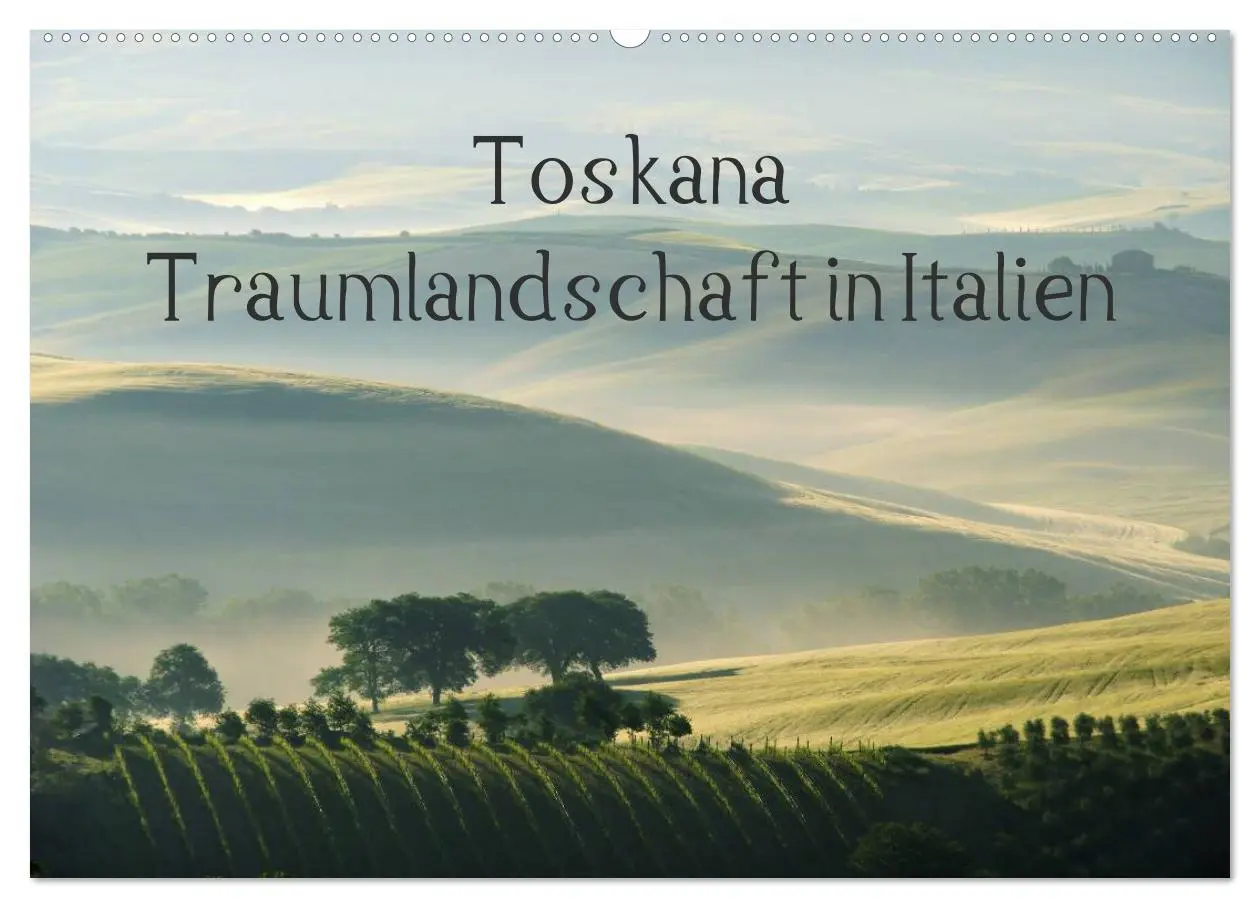 Cover: 9783516159776 | Toskana - Traumlandschaft in Italien (Wandkalender 2026 DIN A2...