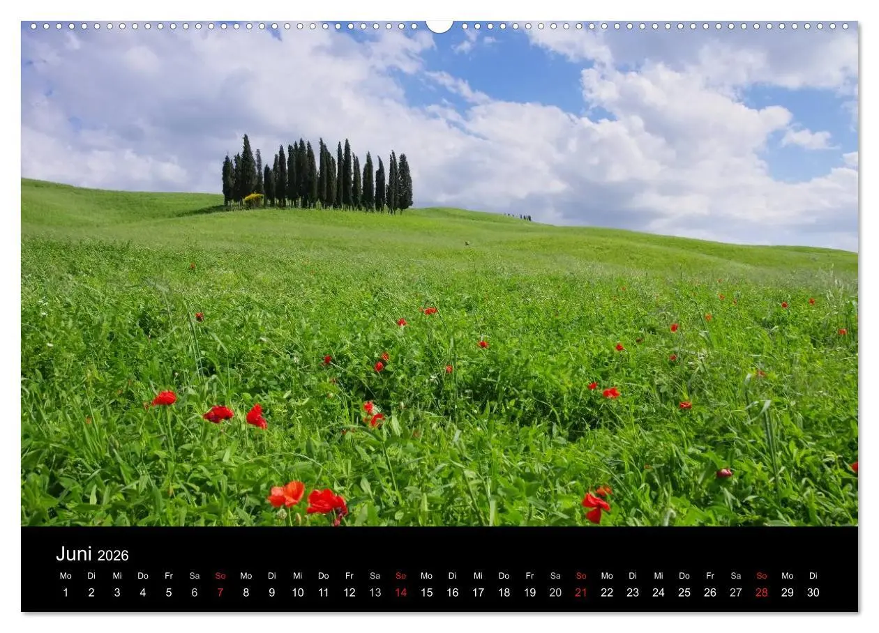 Bild: 9783516159776 | Toskana - Traumlandschaft in Italien (Wandkalender 2026 DIN A2...
