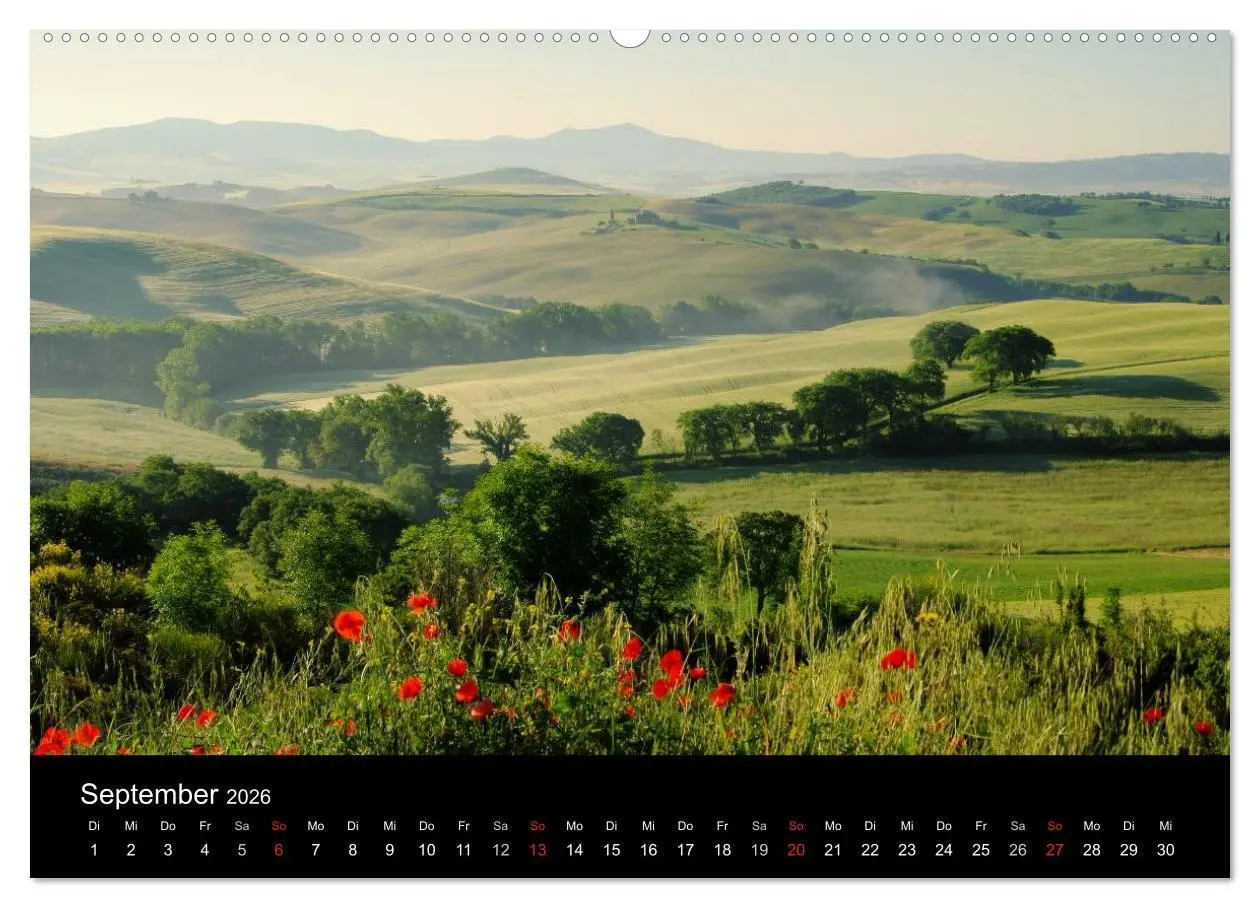 Bild: 9783516159776 | Toskana - Traumlandschaft in Italien (Wandkalender 2026 DIN A2...