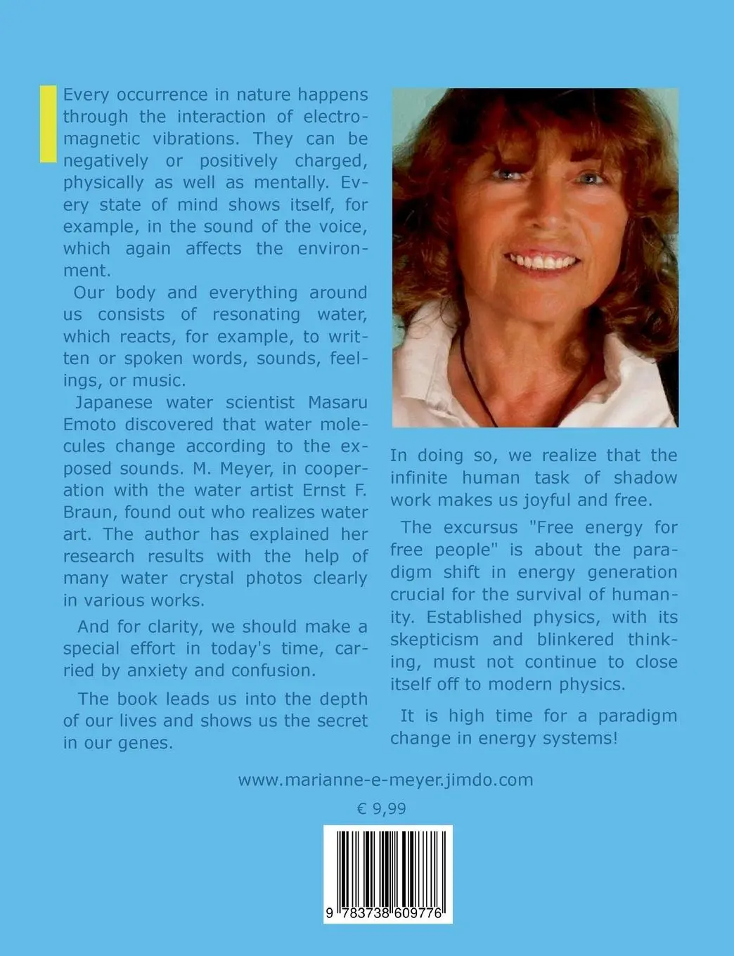Rückseite: 9783738609776 | Water Crystals, Messages of the Souls | Marianne E. Meyer | Buch