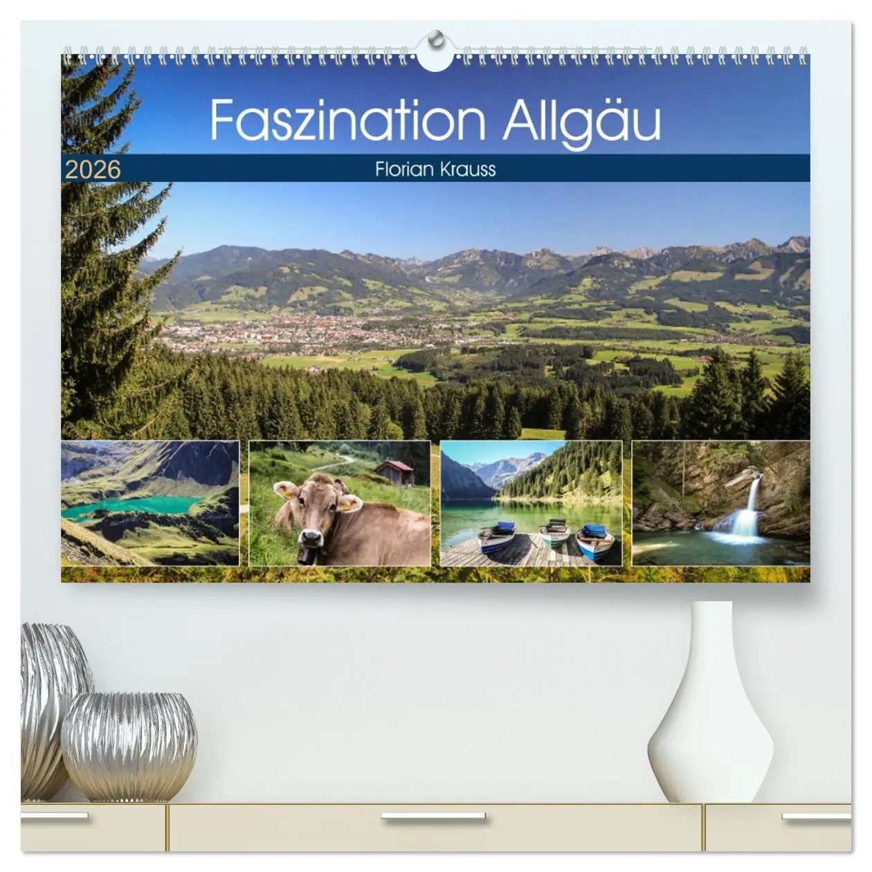 Cover: 9783457679876 | Faszination Allgäu (hochwertiger Premium Wandkalender 2026 DIN A2...