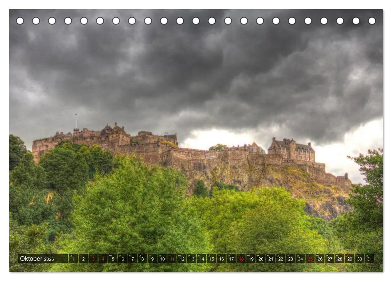 Bild: 9783516149876 | Schottland (Tischkalender 2026 DIN A5 quer), CALVENDO Monatskalender