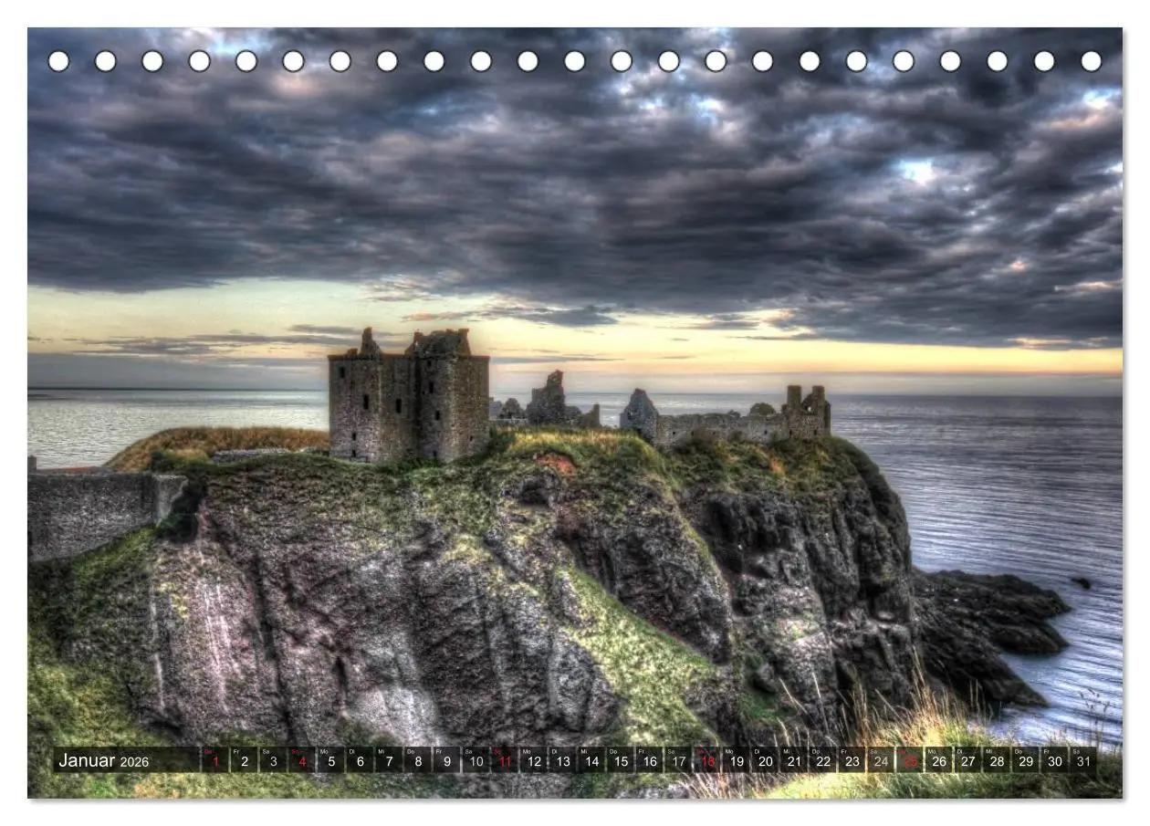 Bild: 9783516149876 | Schottland (Tischkalender 2026 DIN A5 quer), CALVENDO Monatskalender