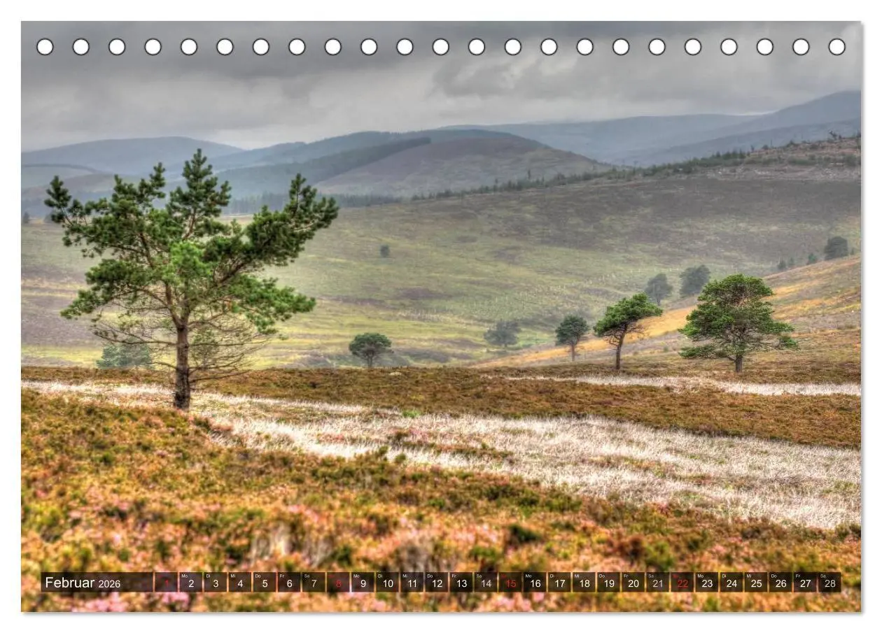 Bild: 9783516149876 | Schottland (Tischkalender 2026 DIN A5 quer), CALVENDO Monatskalender