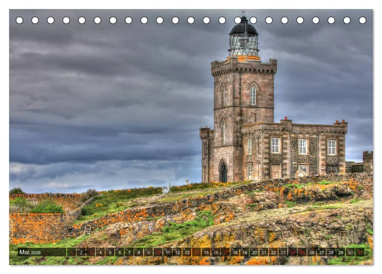 Bild: 9783516149876 | Schottland (Tischkalender 2026 DIN A5 quer), CALVENDO Monatskalender