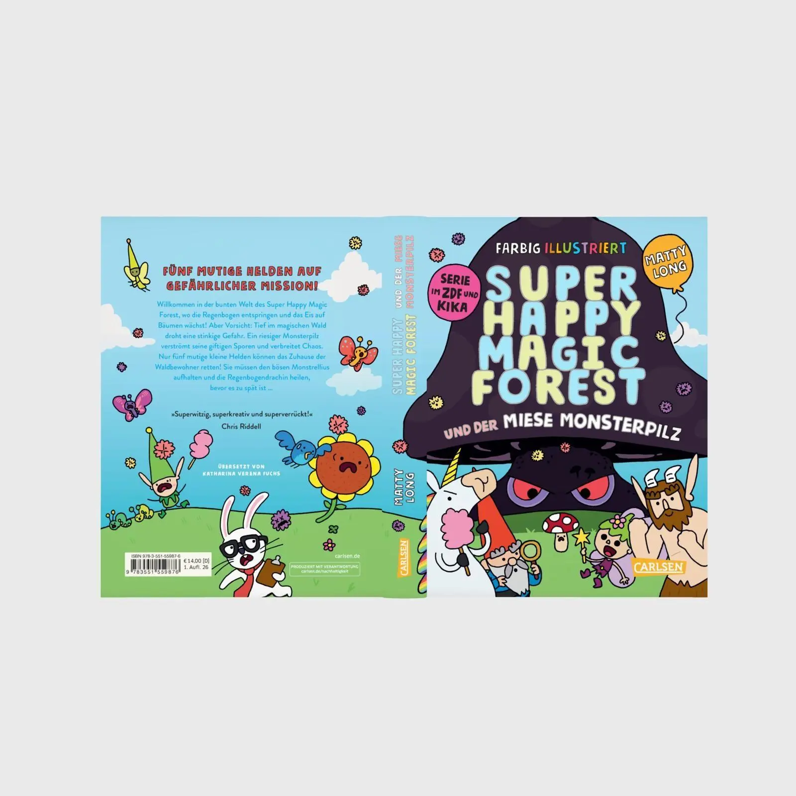 Bild: 9783551559876 | Super Happy Magic Forest und der miese Monsterpilz | Matty Long | Buch