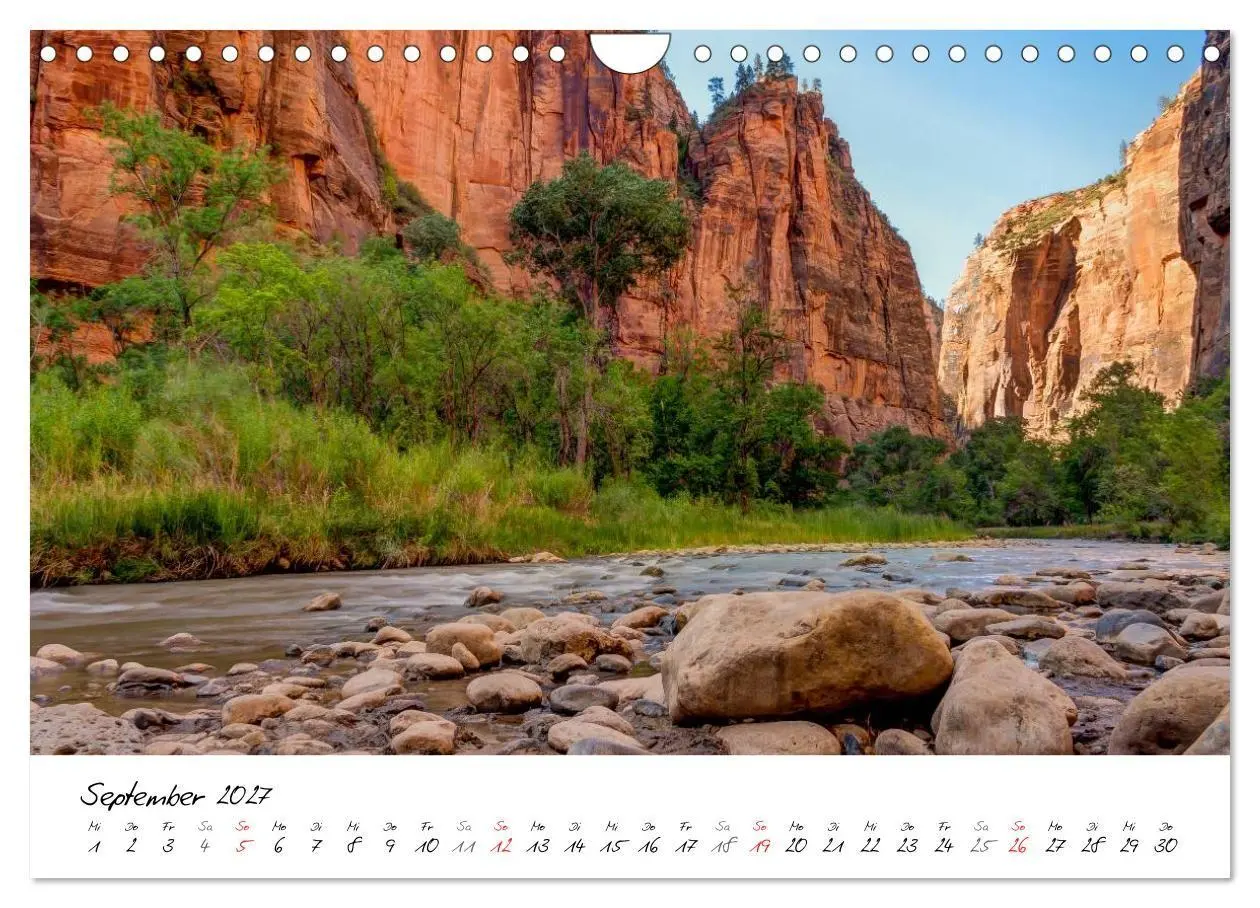 Bild: 9783569929876 | National-Parks der USA (Wandkalender 2027 DIN A4 quer), CALVENDO...