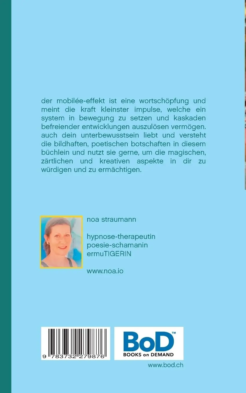 Rückseite: 9783732279876 | Der Mobilée-Effekt | Die Kraft schöpferischer Poesie | Noa Straumann