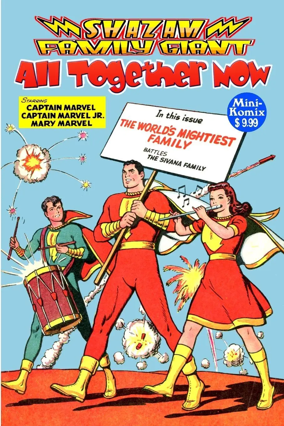 Cover: 9780359339976 | Shazam Family Giant | All Together Now | Mini Komix | Taschenbuch