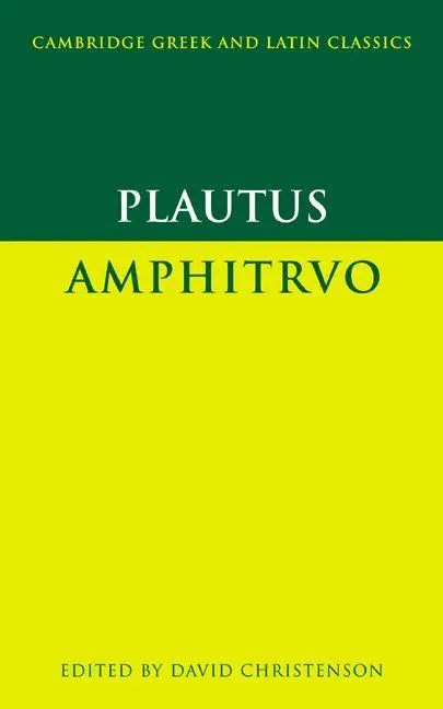 Cover: 9780521459976 | Plautus | Amphitruo | Titus Maccius Plautus (u. a.) | Taschenbuch