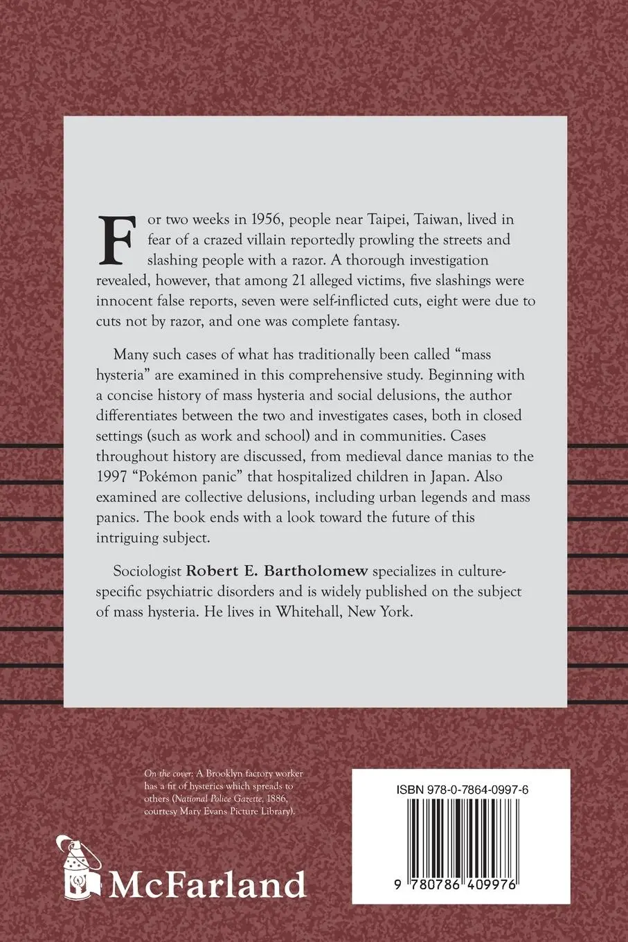 Rückseite: 9780786409976 | Little Green Men, Meowing Nuns and Head-Hunting Panics | Bartholomew