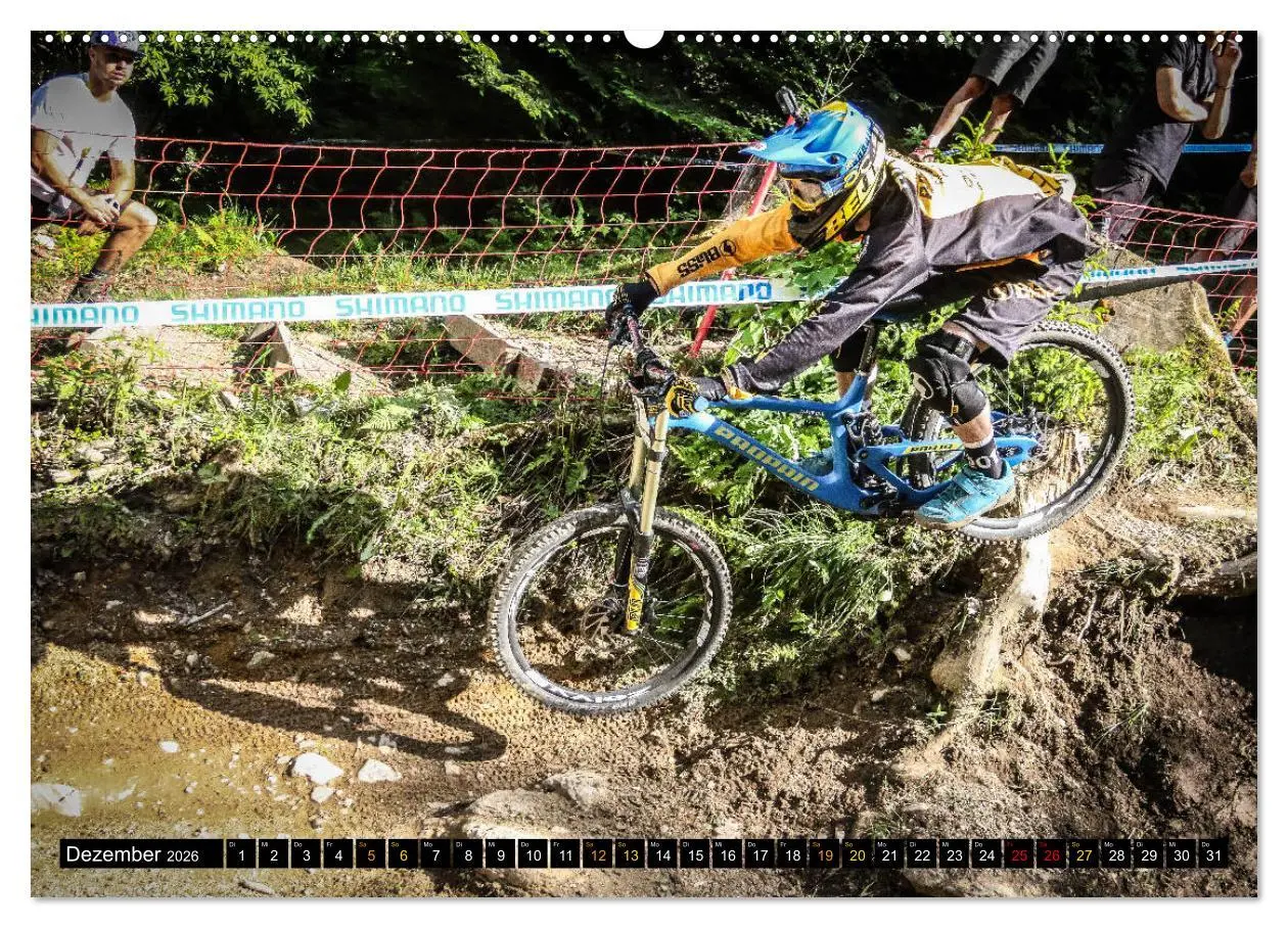 Bild: 9783457739976 | Downhill Racing (hochwertiger Premium Wandkalender 2026 DIN A2...