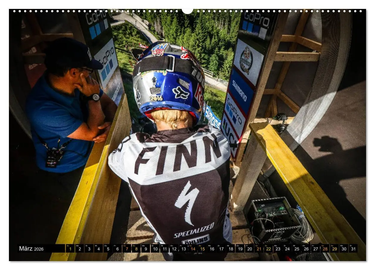 Bild: 9783457739976 | Downhill Racing (hochwertiger Premium Wandkalender 2026 DIN A2...
