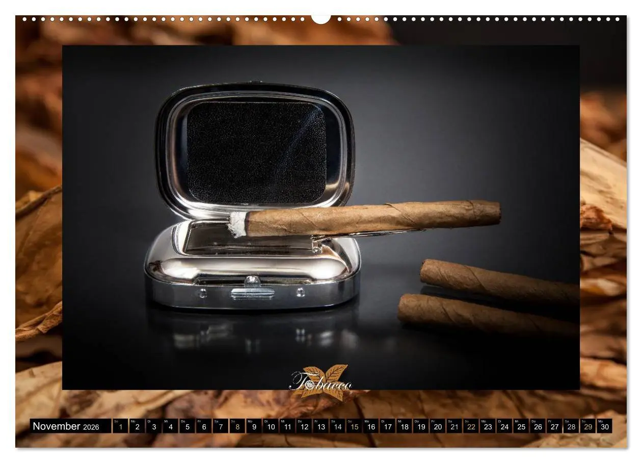 Bild: 9783457979976 | Tobacco - Genuss und Flair der Tabakkultur (Wandkalender 2026 DIN...
