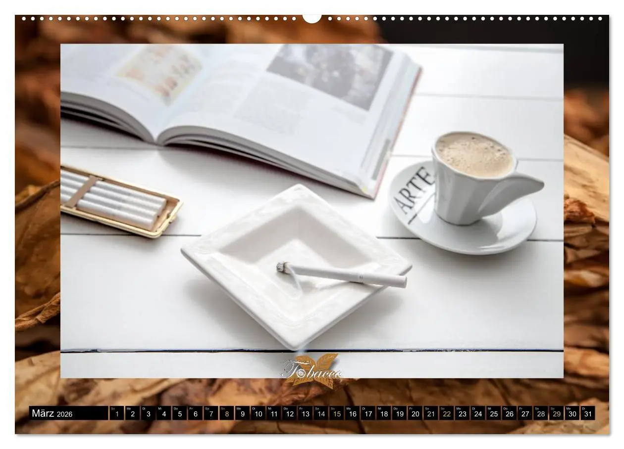 Bild: 9783457979976 | Tobacco - Genuss und Flair der Tabakkultur (Wandkalender 2026 DIN...