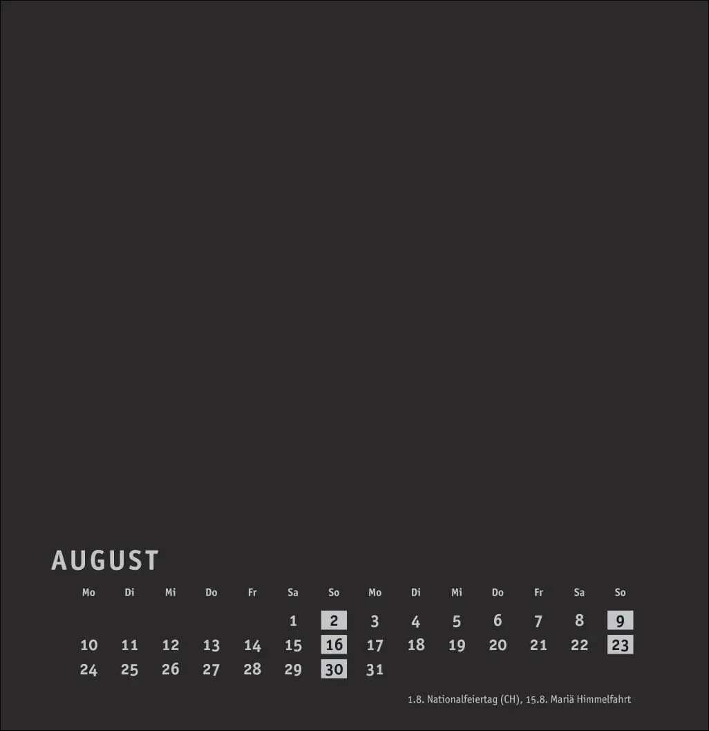 Bild: 9783756409976 | Premium-Bastelkalender schwarz groß 2026 | Kalender | Spiralbindung