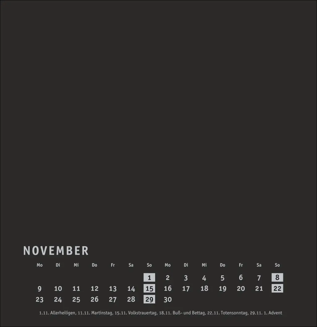 Bild: 9783756409976 | Premium-Bastelkalender schwarz groß 2026 | Kalender | Spiralbindung