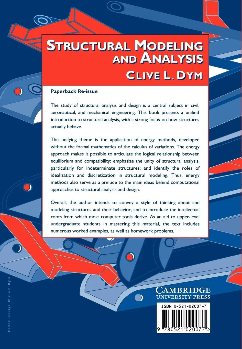 Rückseite: 9780521020077 | Structural Modeling and Analysis | Clive L. Dym | Taschenbuch | 2005