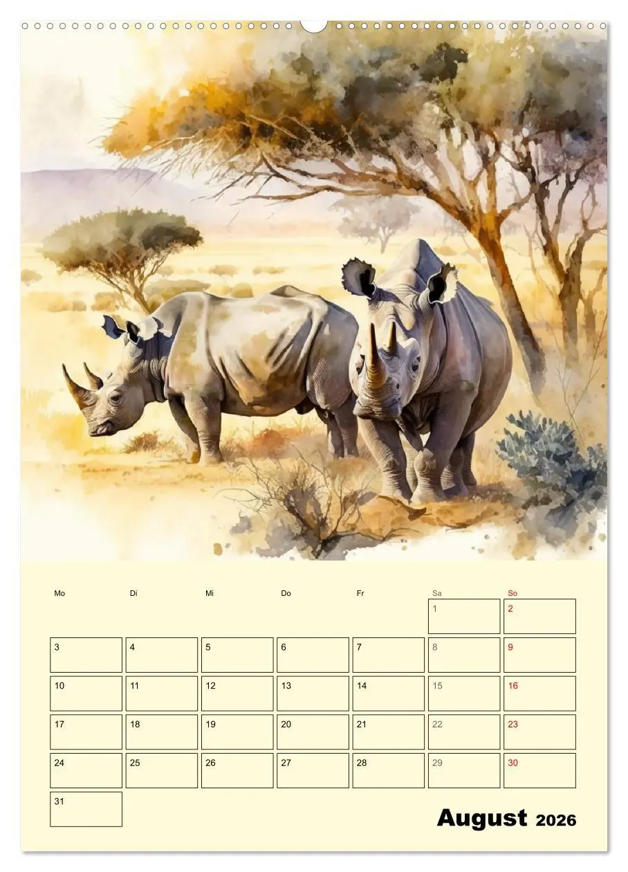 Bild: 9783516320077 | Schöne Aquarelle. Darstellungen von Afrikas Wildtieren...
