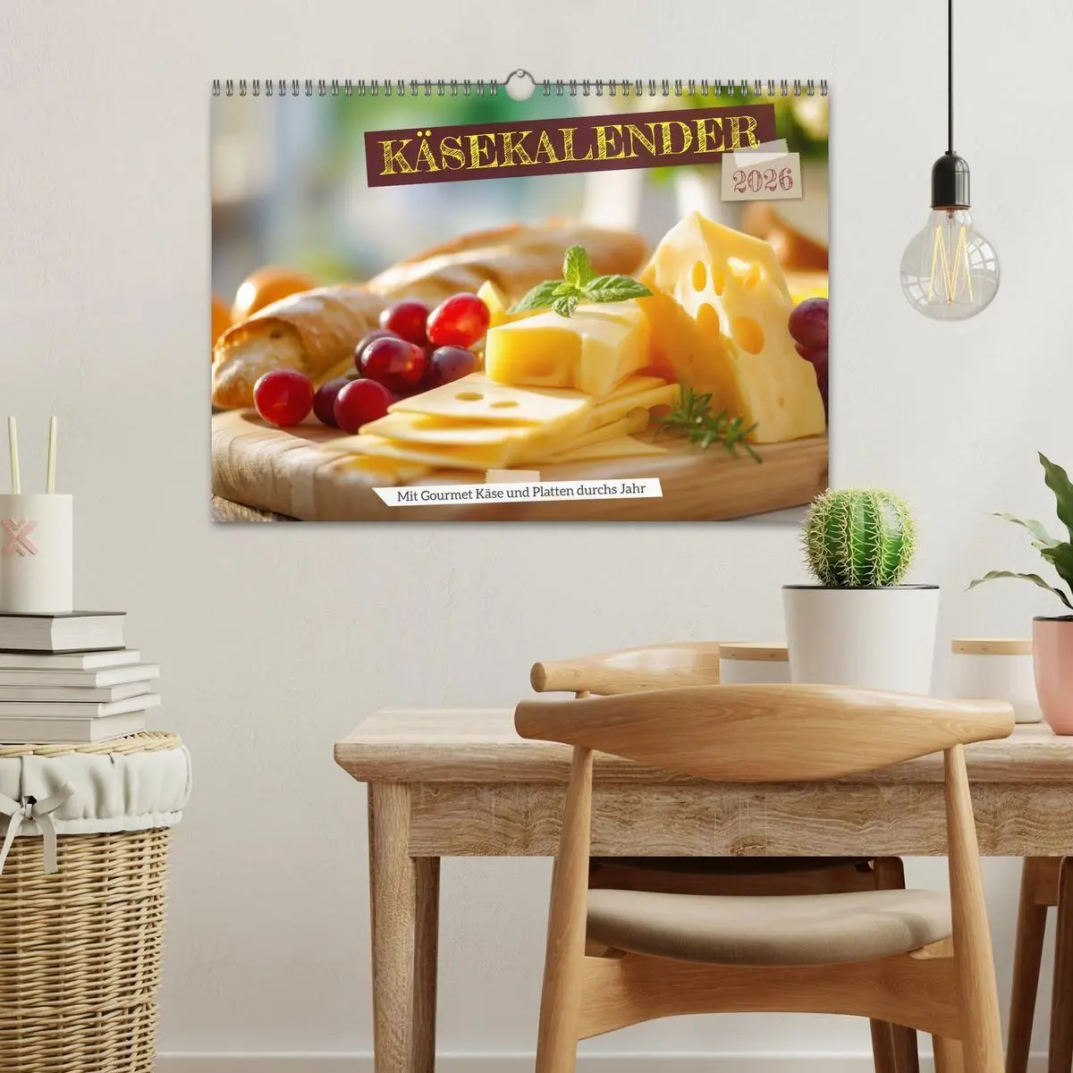 Bild: 9783516700077 | Käsekalender - mit Gourmet Käse und Platten durchs Jahr...