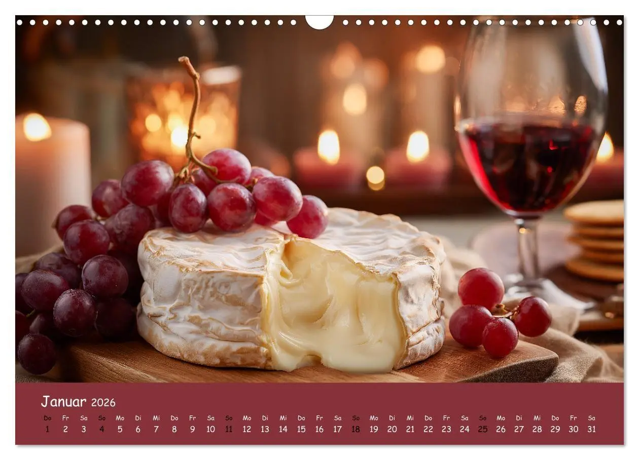 Bild: 9783516700077 | Käsekalender - mit Gourmet Käse und Platten durchs Jahr...